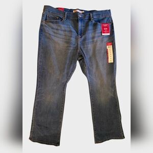 Levi's Strauss Relaxed Fit 18 Short Blue Jeans Plus